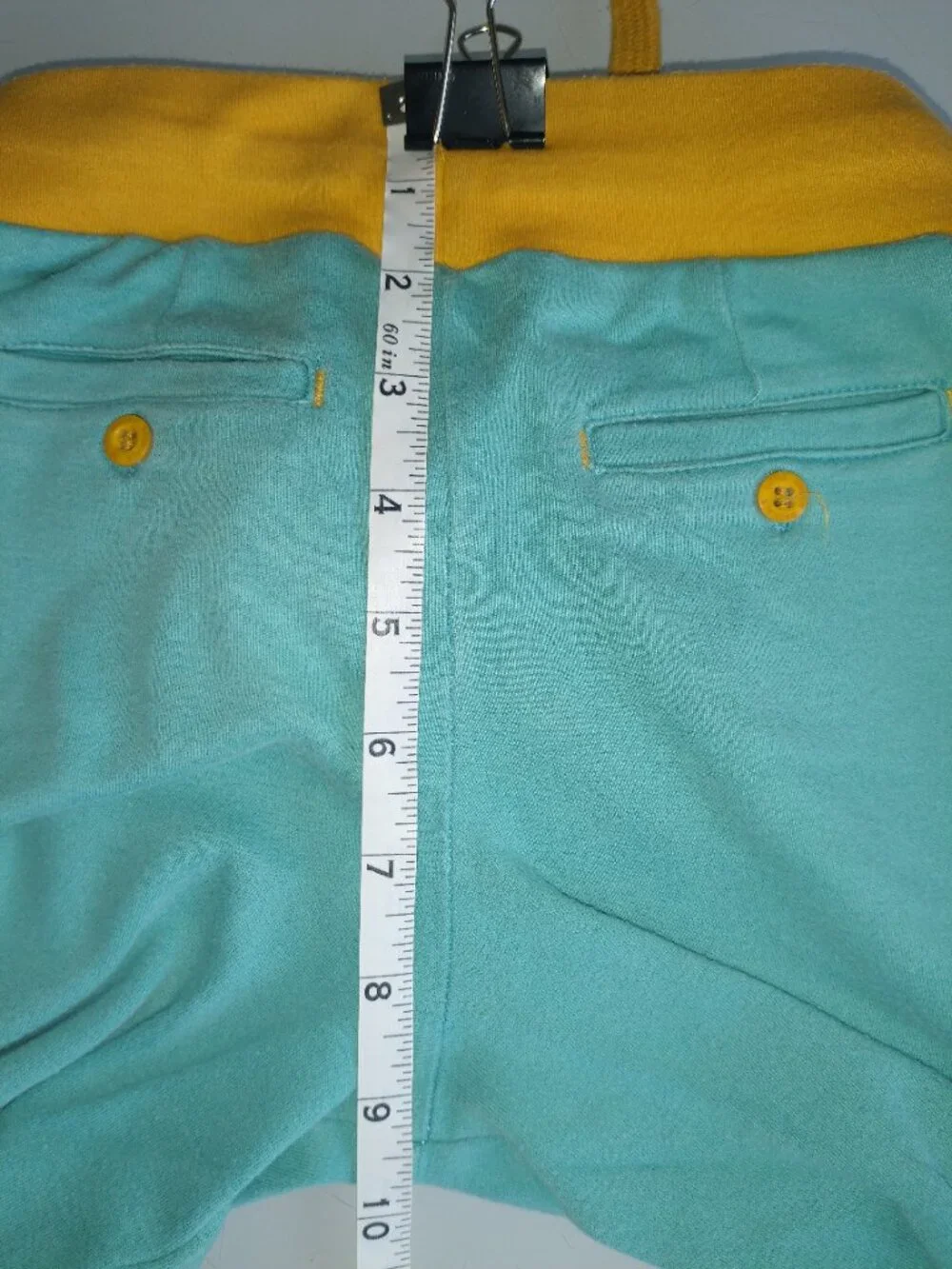 Little Green Radicals Organic Cotton Jogger Shorts Peacock Blue Size 7 - 8 Y